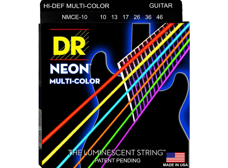 DR Strings MCE10 Multi-Color (010-046) Medium 